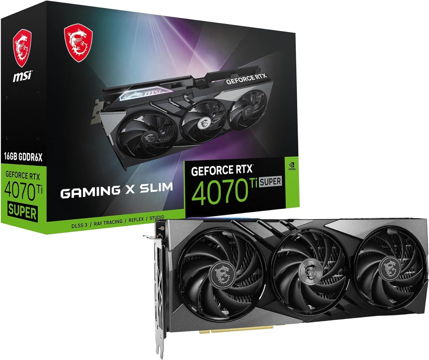 MSI Gaming RTX 4070 Ti Super 16G Gaming X Slim